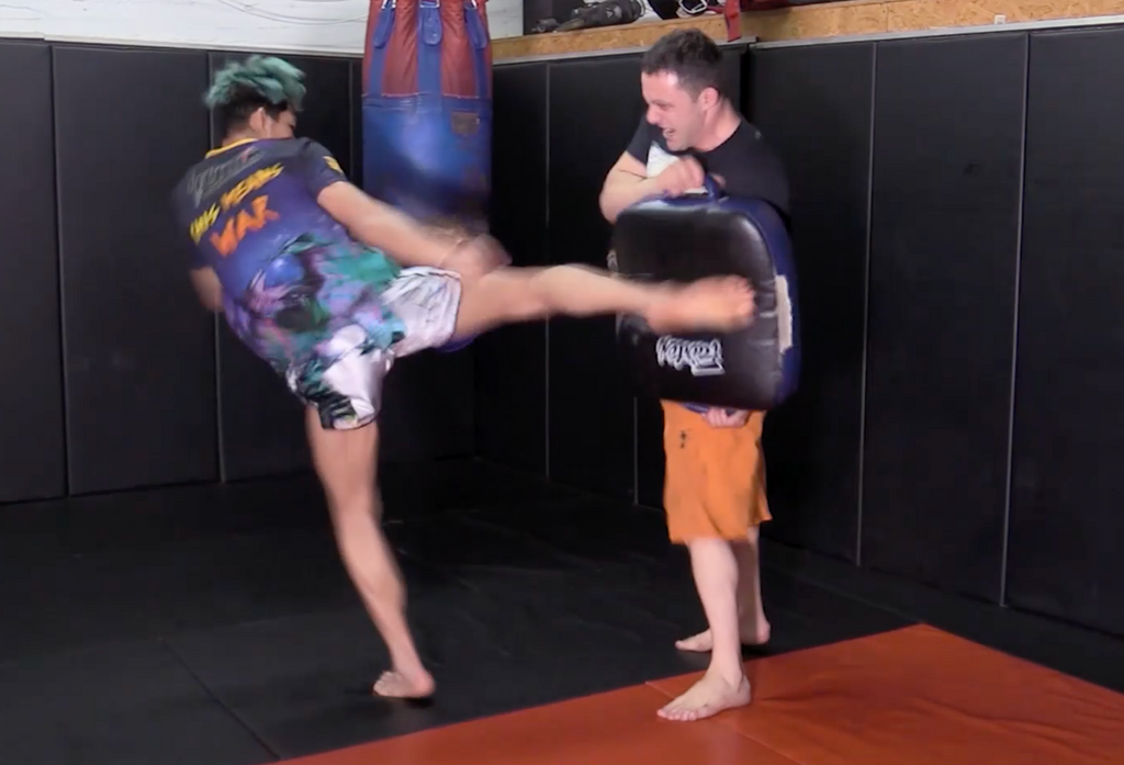 FREE Technique! John Allan shows you a technique from his NEW Muay Thai instructional!