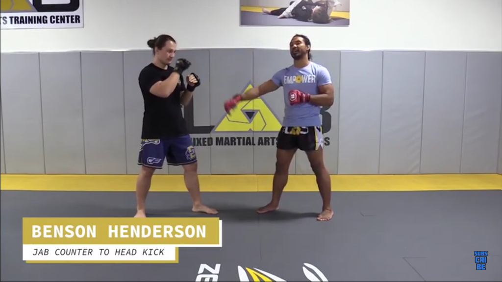 Using Kicks to Counter the Jab with Benson Henderson & Thiago Alves!