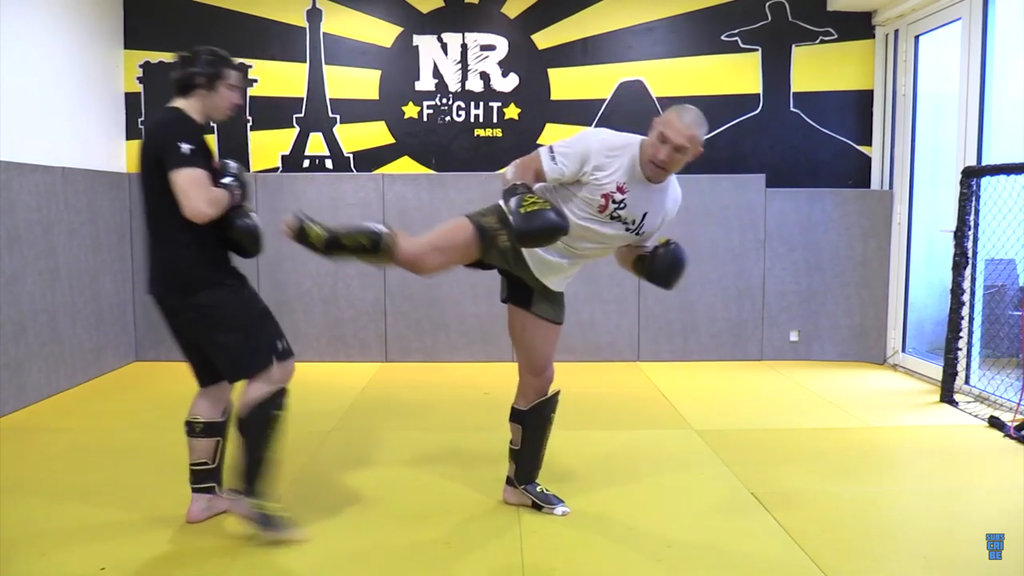 How To Practice The Lead Sidekick By Striking Legend Jerome Le Banner
