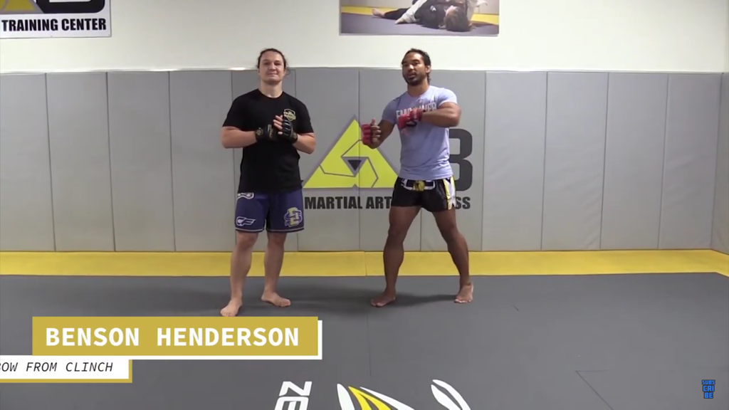 Benson Henderson Teaches MMA Based Striking From The Clinch