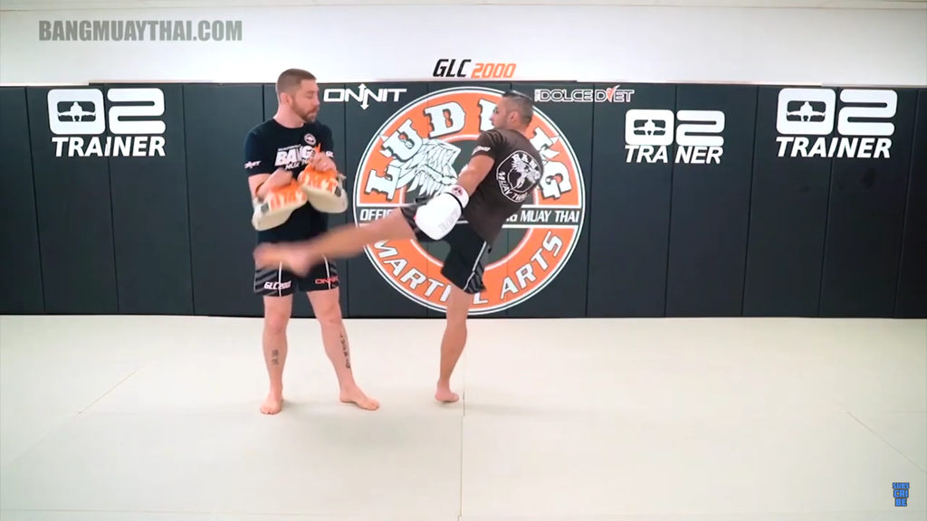 Shifting Right Hand To A Lead Middle Kick With Duane Ludwig