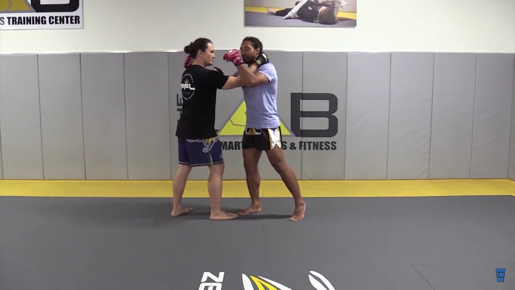 Setting Up The Elbow Off The Clinch With Benson Henderson